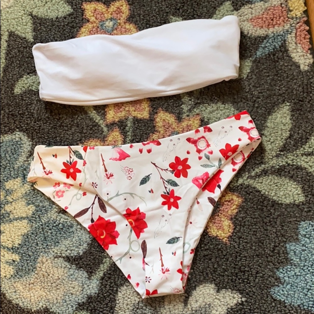 White bikini